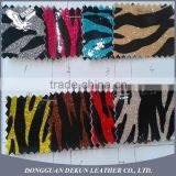 Wholesale Special Packaging Printed Glitter Pvc Leather Fabric thumbnail-3