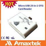 All in One High Speed Flash Driver Micro USB OTG Card Reader Connect Smartphone