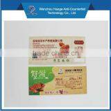 Promotion Scratch Voucher Printing Card With High Quality