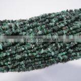 Natural Emerald Chip Stone Bead 36 Inch Strands thumbnail-2