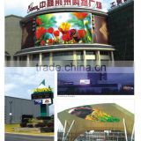 Curved waterproof outdoor usage led tv display/Full color high brightness led xxx video screen