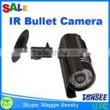 Waterproof / Weatherproof Special Features and Bullet Camera Style IR Night Vision for Outdoor Use