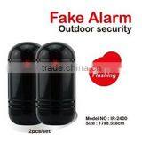 DUMMY-ALARM 2700 Outdoor Security CCTV Dummy Fake Alarm for Home Surveillance