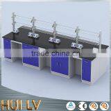 Lab Furniture Bench With Reagent Shelf