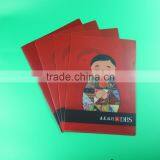 hard plastic printed l shape folder, l shape plastic folder, l shape file folder for single page