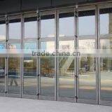 Largest Automatic Folding Door/ Customized Door/tempered Glass CE/UL thumbnail-1