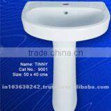 Bathroom Pedestal Small Wash Basin