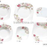 S SHAPE DINNER SET/ DINNERWARE