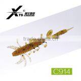 75mm 1.4g,100mm 3.2g Soft Plastic Worm Bait thumbnail-1
