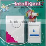 Wholesale Wireless Doorbell/Plastic Door Bell Remote control music doorbell