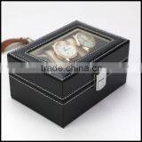Top Grade PU Leather Watch bo Special Packing bo Display bo 3 Watch bo Factory Direct Sales thumbnail-1