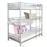 Hot Sell Metal trio Bunk Bed For Dormitory