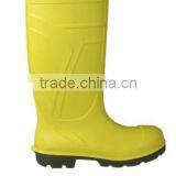 cold-resistant pu boots steel toe waterproof pu bootmen