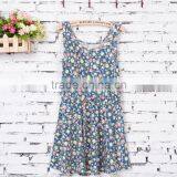 Ladies Latest Smart Casual One Piece Dress in Floral Print thumbnail-4