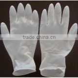 Single-use medical rubber examination gloves