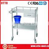 Stainless Steel 2 Layers Serving Trolley thumbnail-1