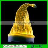 Optical Fiber Fabric Luminous Lighting Led Santa Claus Hats thumbnail-3