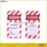 2016 NEW POPULAR OSHA-T03 PVC Safety Lockout Tag