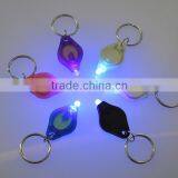 Wholesale 395nm purple light UV LED personalized keychain manufacturer