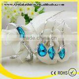 Artificial Imitation Diamond Jewelry Set, Gold Jewelry Sets thumbnail-6
