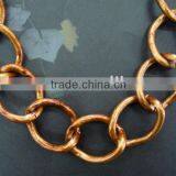 Brown Color Curb Chain Big Size for Men thumbnail-1