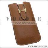 Various Color Genuine Leather Leather Cell Phone Case thumbnail-1