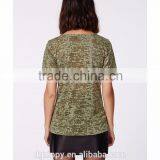 China Wholesale V Neck t Shirt Oversized Fit Custom t Shirt for Woman thumbnail-5