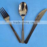 black ps material aviation plastic cutlery