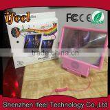 2015 New Product Enlarged Screen Magnifier For Mobile Phone,LCD LED Screen Mangnifier Enlarge Stand For Phone thumbnail-5