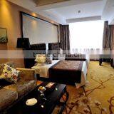 Modern Luxury Resort Bedroom Laminate Hotel Room Furniture thumbnail-5
