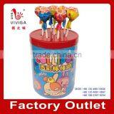 Fruity Lollipop With Bubble Gum Inside/ Bubble Gum Lollipop