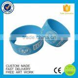 Fashion New Novelty Two Color Thick Silicone Bracelets thumbnail-1