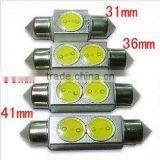 2014 Hot Selling Car Led Light Festoon Lighting Rooflight Doomlight 1W 2W High Lumen
