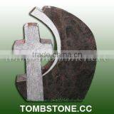 Cross Style Granite Gravestone