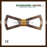 Cutout new style Fashion Wooden Bow Tie for wholesale