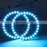 2014 New for Car and Motorcycle Color Changing Angel Eyes 5050SMD 36leds 100MM DIa Rgb Angel Eyes Led Ring Light thumbnail-3