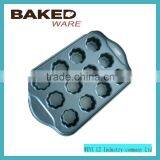 Eco-friendly Oven Safe Heat Resistant Large Muffin Pan for 6 Pcs thumbnail-5