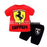 Wholesale 2016 New Arrival Short Sleeve Lovely Printed Unique Latest Kids Short Sleeve Pajamas thumbnail-6