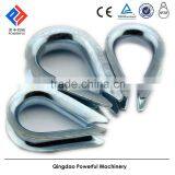 U.S. Type G414 Galvanized Extra Heavy Duty Wire Rope Thimbles thumbnail-1