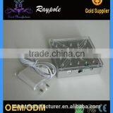 Battery Operated Single Color 4 Inch Square LED Under Vase Light Base for Sale thumbnail-2