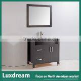 Espresso Painting Wooden Cabinets Used Bathroom Vanity for House
