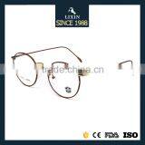 High Quality Retro Round Glasses Metal Eyeglasses Nerd Prescription Frames Spectacle Optical Lens 2171 thumbnail-1
