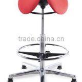 2015 TOP Sale Express Dental Adjustable Height Dentist Chair Dental Saddle Design Dental Stool With Wheels thumbnail-5