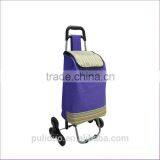 Custom Wholesale Fabric 3 Wheeled Shopping Cart For Climbing Stair thumbnail-2