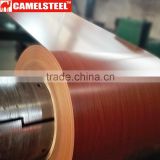 Wood grain ppgi steel sheet manufacturer
