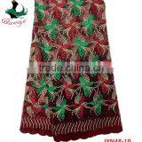 New Arrival French Net Lace Fabric, African Tulle Lace Fabric With Stones JYN48 thumbnail-6