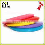 Outdoor toy full printing colorful eco-friendly foldable rubber soft silicone frisbee fan