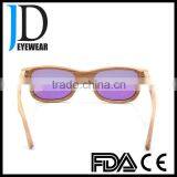 Fashion 2016 Green Mirror TAC Lenses Wood Sunglasses Hong Kong thumbnail-6