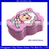 Decorative candy tin boxes/custom candy boxes with logo