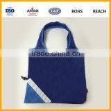Cheap Custom Printed Folding 210D Polyester Tote Shopping Bag Reusable Foldable Shopping Bag Wholesale